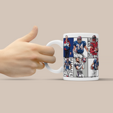 Buffalo Bills Dream Team NFL 3D Doodle Art - 11oz Ceramic Mug